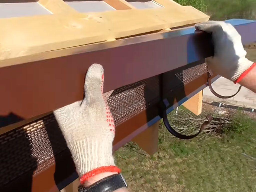 Карнизная планка для кровли